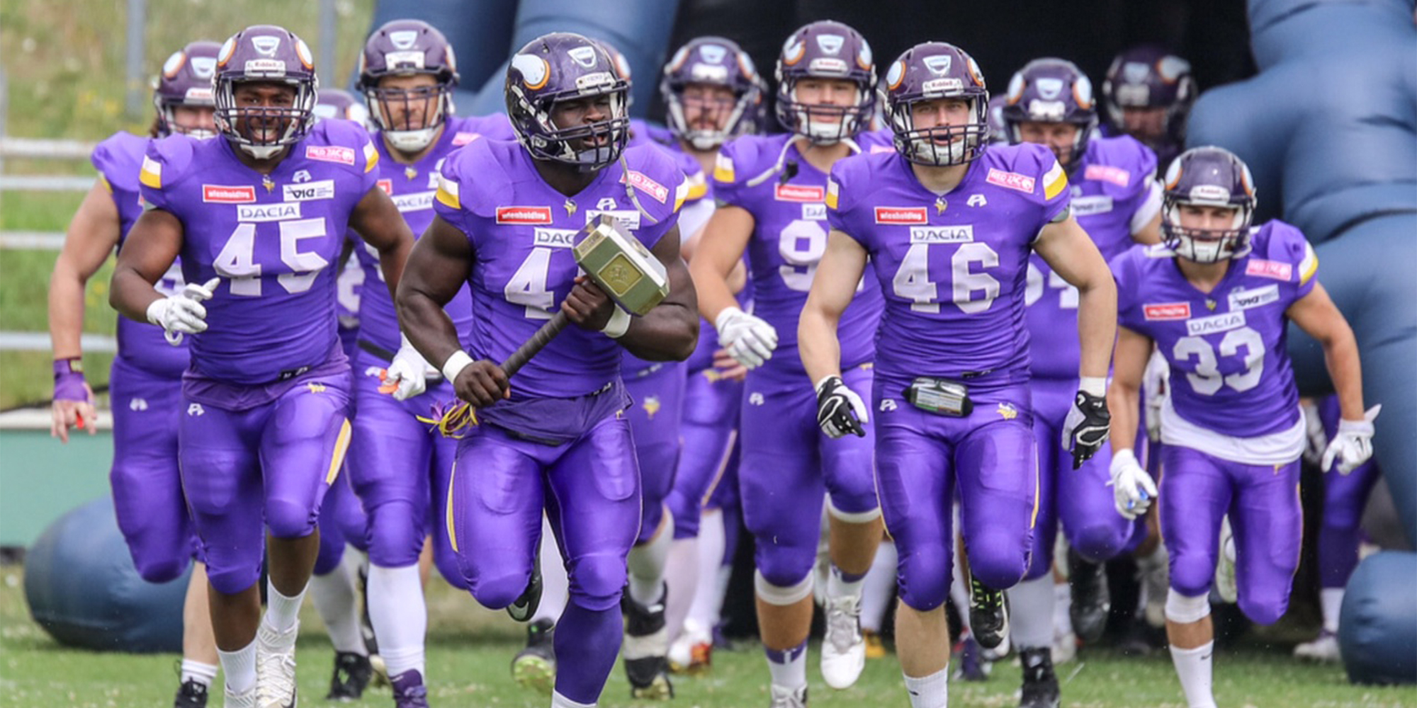 Erfolgsteam: Dacia Vikings gewinnen Austrian Bowl