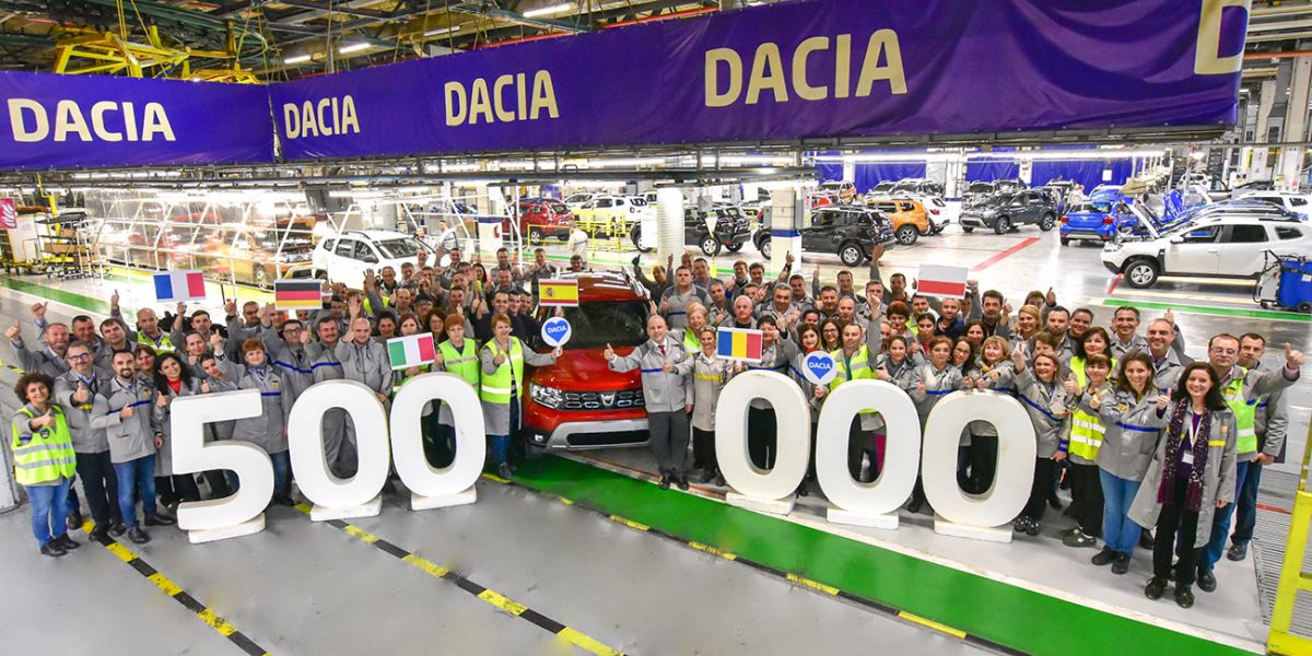 Neuer Duster 500.000. Exemplar läuft im Werk Mioveni vom Band Blog Dacia