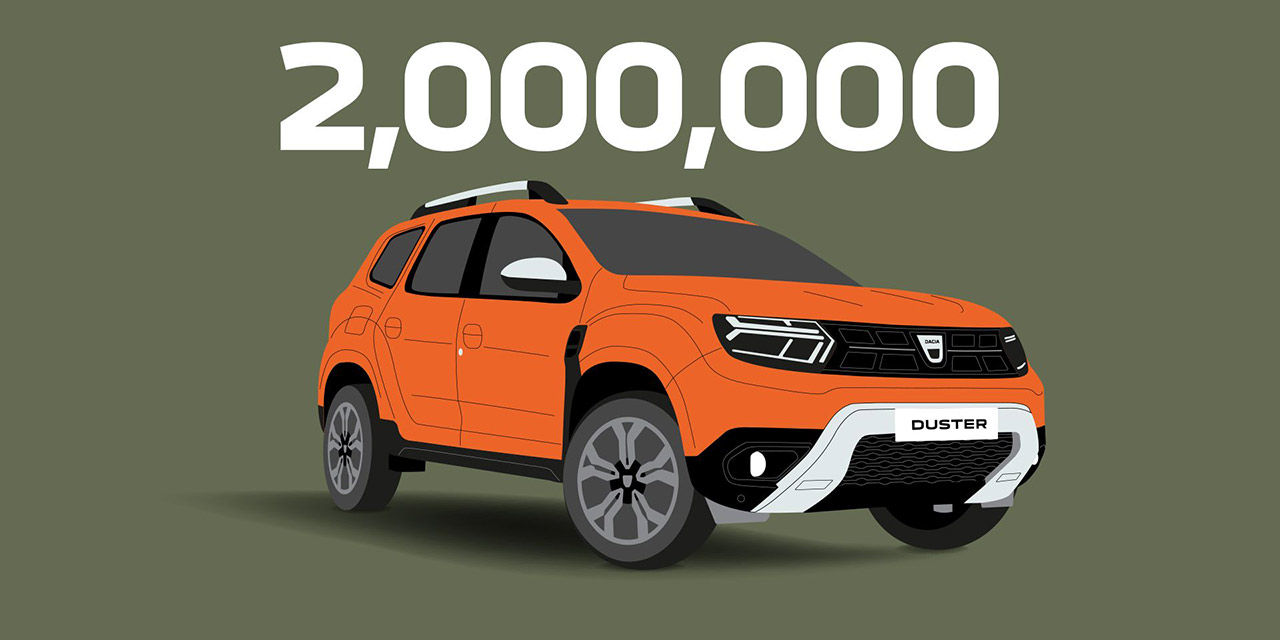 Dacia Duster weiter auf Erfolgskurs: 200.000 Exemplare in