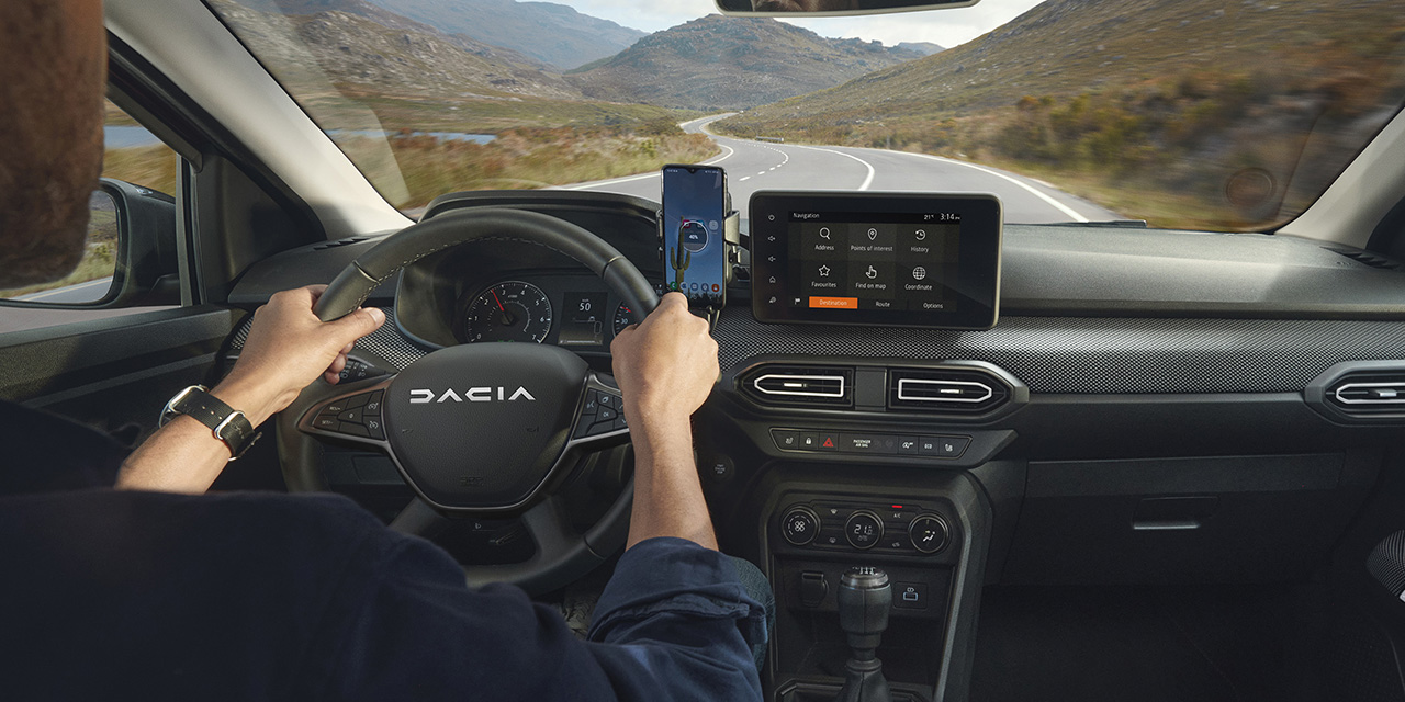 Tutorial für den Dacia Jogger: der vierte Teil dreht sich rund um das Thema Konnektivität