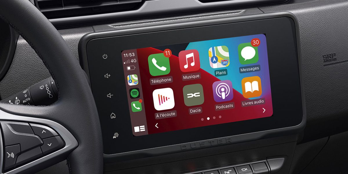 AutofahrerApps für Apple CarPlay™ smarte Lösung Blog Dacia