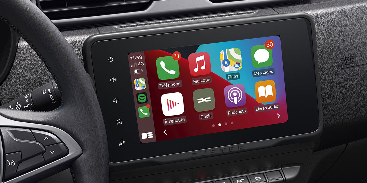 Autofahrer-Apps für Apple CarPlay™: smarte Lösung - Blog Dacia