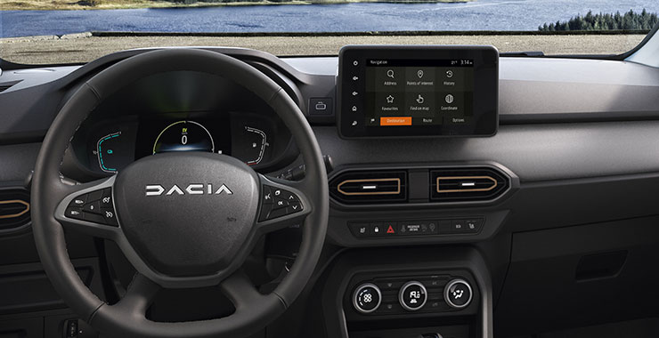 Jogger Hybrid: Entscheiden Sie sich für Ihr ideales Dacia Multimediasystem: Media Display oder Media Nav.
