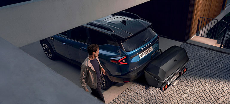 Anhängerkupplung - Gepäckbox